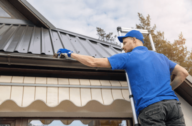 gutter cleaning in newton